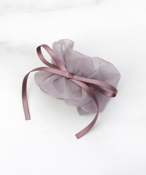 ITS'DEMO / イッツデモ ヘアアクセサリー | くしゅヘアフック（パープル(083)）