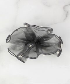 ITS'DEMO / イッツデモ ヘアアクセサリー | スフィアーシアーフリルバレッタ