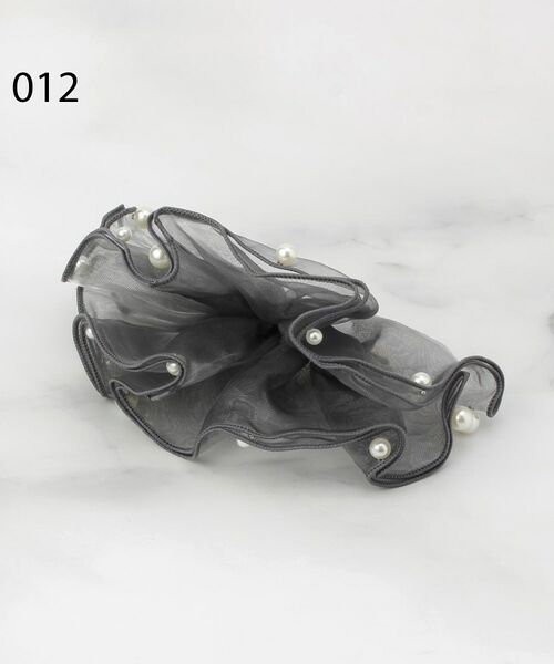 ITS'DEMO / イッツデモ ヘアアクセサリー | スフィアーシアーフリルバレッタ | 詳細2