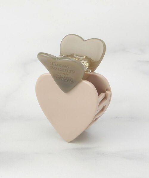 ITS'DEMO / イッツデモ ヘアアクセサリー | ダブルハートクリップ | 詳細1