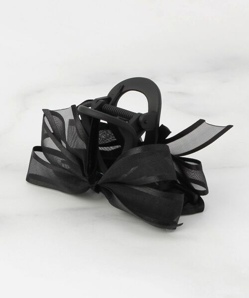 ITS'DEMO / イッツデモ ヘアアクセサリー | ベロア＆オーガンジーバンス | 詳細1