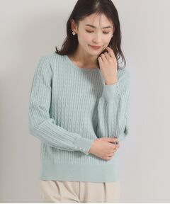 ITS'DEMO / イッツデモ ニット・セーター | ミニケーブルニット