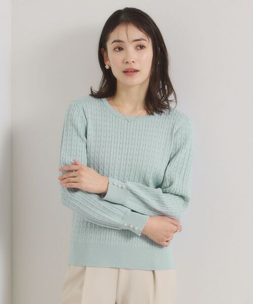 ITS'DEMO / イッツデモ ニット・セーター | ミニケーブルニット | 詳細10