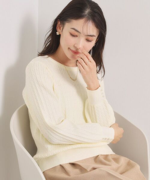 ITS'DEMO / イッツデモ ニット・セーター | ミニケーブルニット | 詳細2