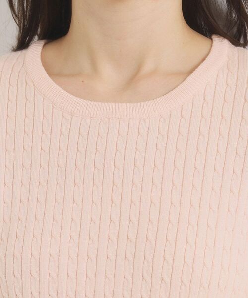 ITS'DEMO / イッツデモ ニット・セーター | ミニケーブルニット | 詳細24