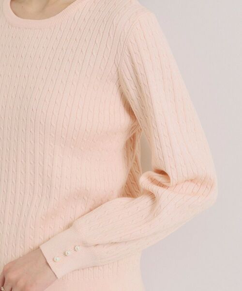 ITS'DEMO / イッツデモ ニット・セーター | ミニケーブルニット | 詳細25