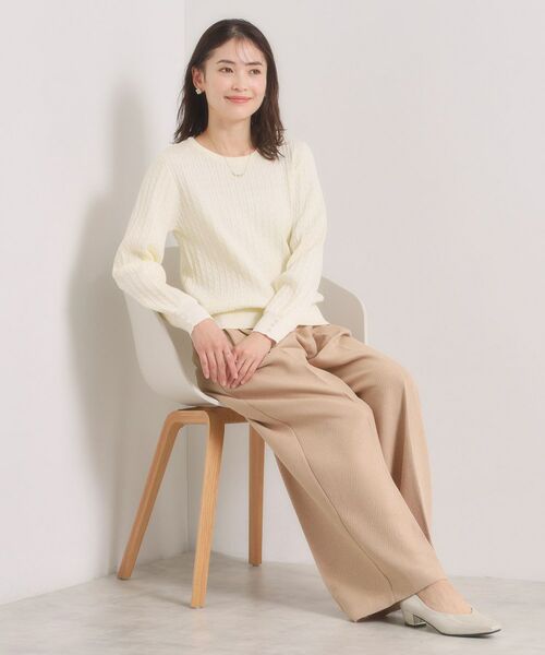 ITS'DEMO / イッツデモ ニット・セーター | ミニケーブルニット | 詳細3