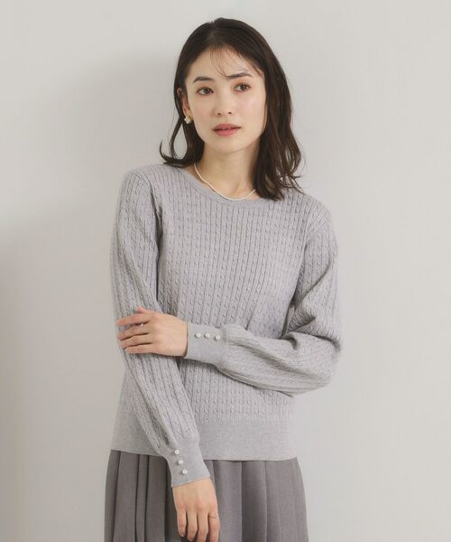 ITS'DEMO / イッツデモ ニット・セーター | ミニケーブルニット | 詳細5
