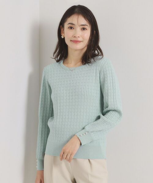 ITS'DEMO / イッツデモ ニット・セーター | ミニケーブルニット | 詳細9