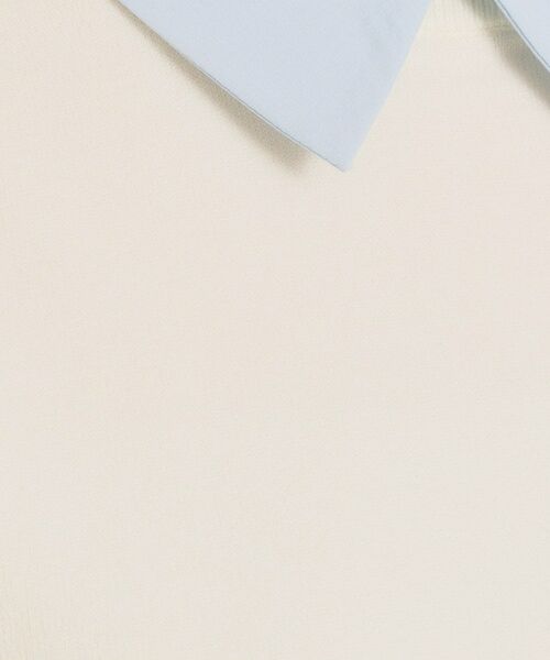 ITS'DEMO / イッツデモ ニット・セーター | 【手洗い可】シャツ襟付きニット | 詳細4