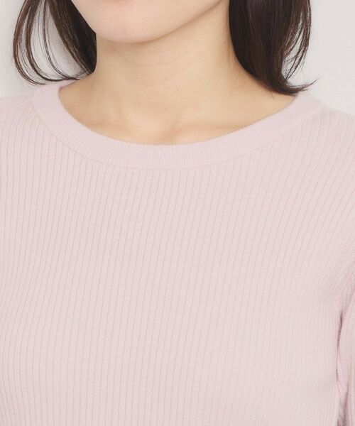 ITS'DEMO / イッツデモ ニット・セーター | 【手洗い可】裾バルーンドッキングニット | 詳細16