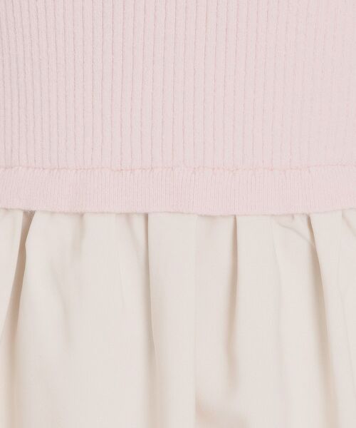 ITS'DEMO / イッツデモ ニット・セーター | 【手洗い可】裾バルーンドッキングニット | 詳細8