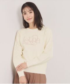 ITS'DEMO / イッツデモ ニット・セーター | ロゴ刺繍ニット