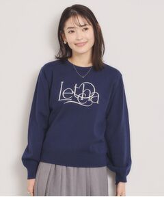 ITS'DEMO / イッツデモ ニット・セーター | ロゴ刺繍ニット