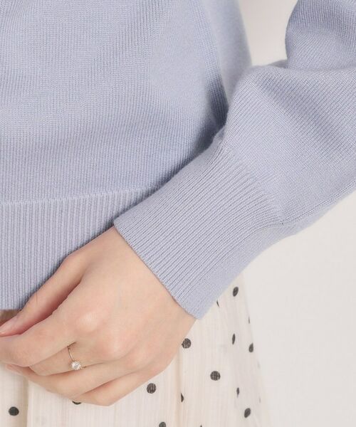 ITS'DEMO / イッツデモ ニット・セーター | 【手洗い可】ロゴ刺繍ニット | 詳細18