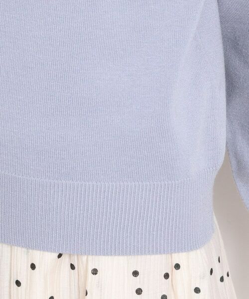 ITS'DEMO / イッツデモ ニット・セーター | 【手洗い可】ロゴ刺繍ニット | 詳細19