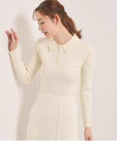 ITS'DEMO / イッツデモ ニット・セーター | 【手洗い可】ポロ襟ニット