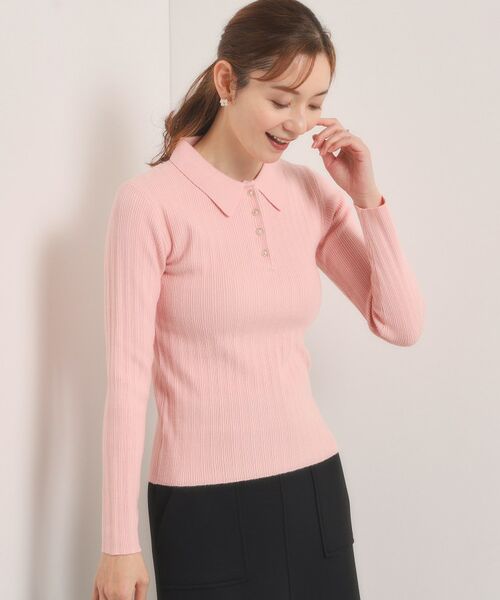 ITS'DEMO / イッツデモ ニット・セーター | 【手洗い可】ポロ襟ニット | 詳細10