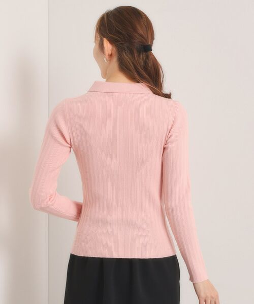 ITS'DEMO / イッツデモ ニット・セーター | 【手洗い可】ポロ襟ニット | 詳細15