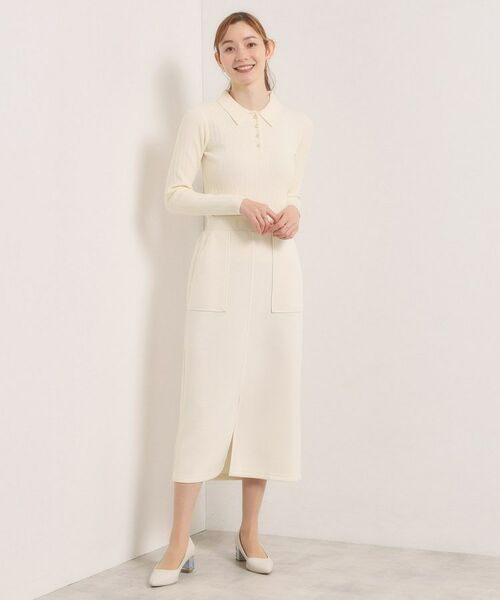 ITS'DEMO / イッツデモ ニット・セーター | 【手洗い可】ポロ襟ニット | 詳細3