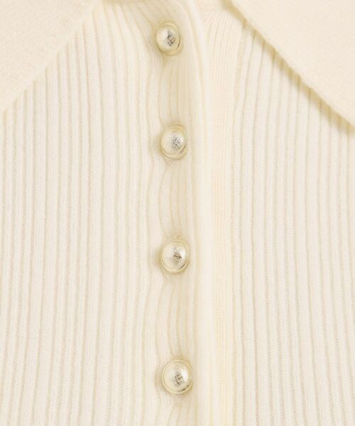 ITS'DEMO / イッツデモ ニット・セーター | 【手洗い可】ポロ襟ニット | 詳細4