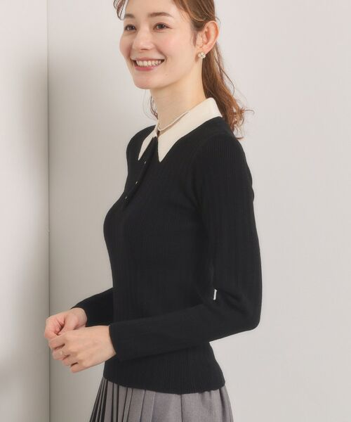 ITS'DEMO / イッツデモ ニット・セーター | 【手洗い可】ポロ襟ニット | 詳細6