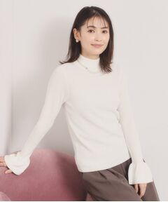 ITS'DEMO / イッツデモ ニット・セーター | 【手洗い可】スパンコールリブニット