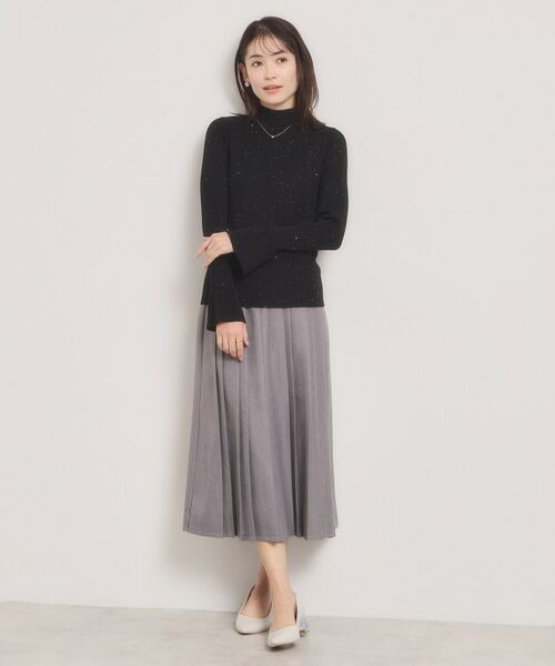 ITS'DEMO / イッツデモ ニット・セーター | 【手洗い可】スパンコールリブニット | 詳細7