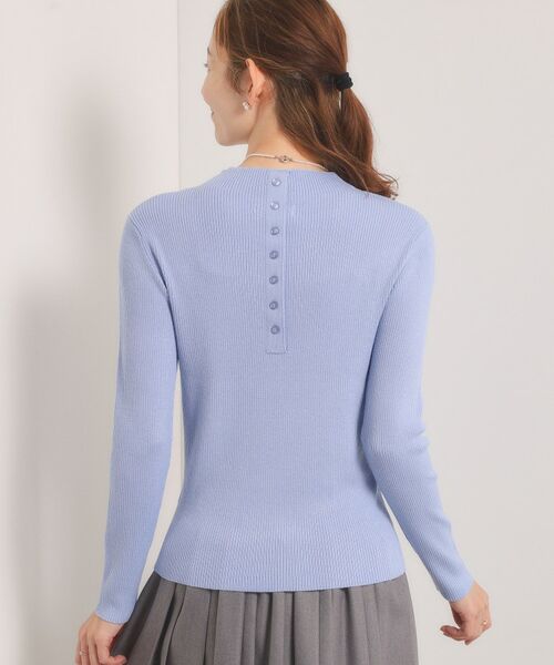 ITS'DEMO / イッツデモ ニット・セーター | 【手洗い可】ラメリブニット | 詳細14