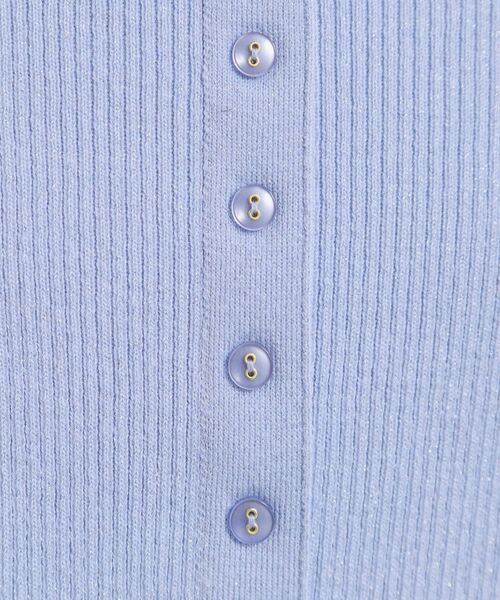 ITS'DEMO / イッツデモ ニット・セーター | 【手洗い可】ラメリブニット | 詳細16