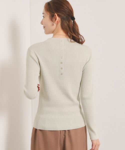 ITS'DEMO / イッツデモ ニット・セーター | 【手洗い可】ラメリブニット | 詳細2