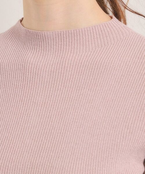 ITS'DEMO / イッツデモ ニット・セーター | 【手洗い可】ラメリブニット | 詳細20