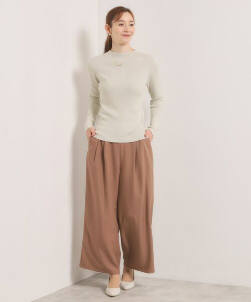 ITS'DEMO / イッツデモ ニット・セーター | 【手洗い可】ラメリブニット | 詳細3