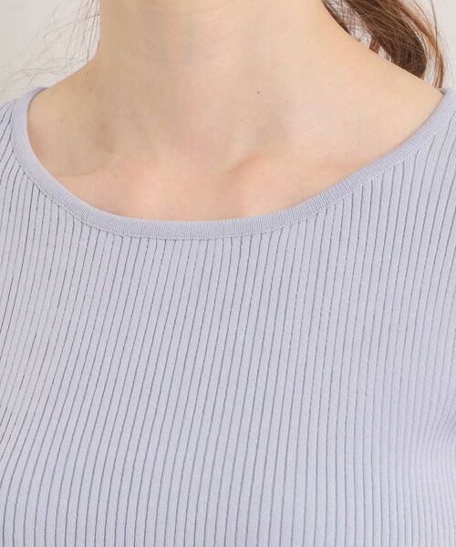 ITS'DEMO / イッツデモ ニット・セーター | 【手洗い可】袖口フリルリブニット | 詳細16