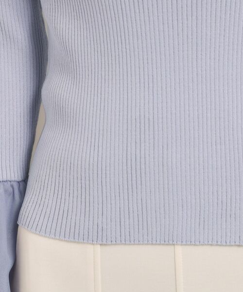 ITS'DEMO / イッツデモ ニット・セーター | 【手洗い可】袖口フリルリブニット | 詳細18