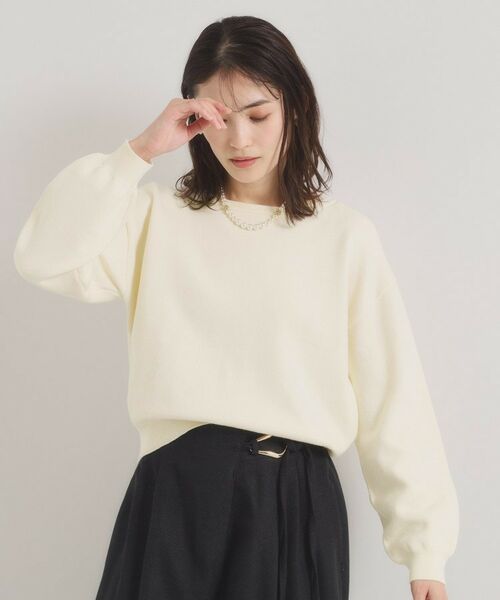 ITS'DEMO / イッツデモ ニット・セーター | スウェットライクニット | 詳細1