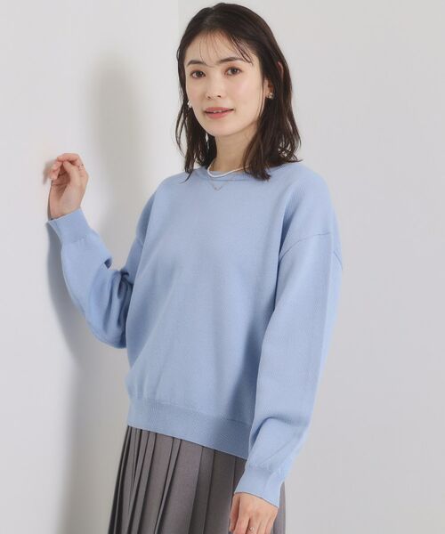 ITS'DEMO / イッツデモ ニット・セーター | スウェットライクニット | 詳細13