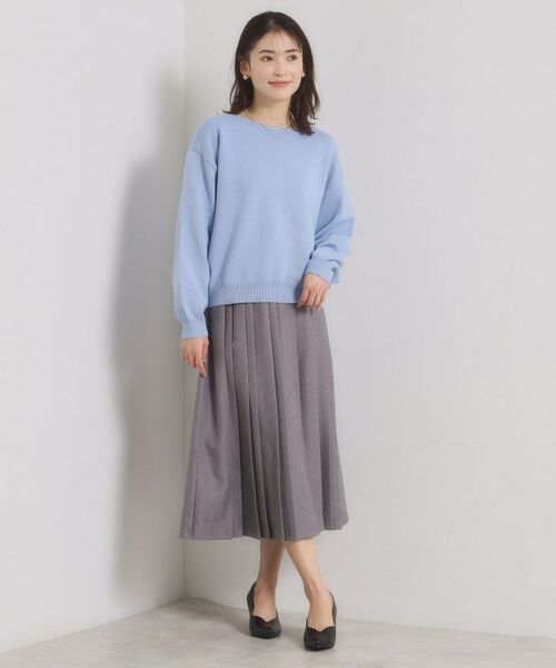 ITS'DEMO / イッツデモ ニット・セーター | スウェットライクニット | 詳細15