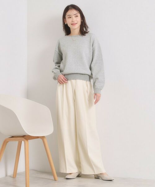 ITS'DEMO / イッツデモ ニット・セーター | スウェットライクニット | 詳細7