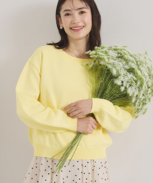 ITS'DEMO / イッツデモ ニット・セーター | スウェットライクニット | 詳細9