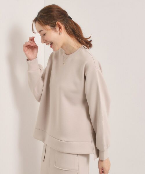 ITS'DEMO / イッツデモ カットソー | 【洗濯機OK／花粉防止】ダンボールプルオーバー | 詳細9