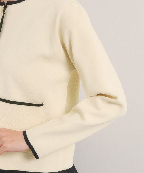 ITS'DEMO / イッツデモ カーディガン・ボレロ | 【入卒／手洗い可】配色ニットカーディガン | 詳細17