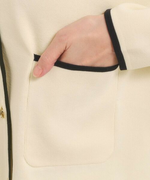 ITS'DEMO / イッツデモ カーディガン・ボレロ | 【入卒／手洗い可】配色ニットカーディガン | 詳細18
