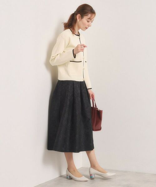 ITS'DEMO / イッツデモ カーディガン・ボレロ | 【入卒／手洗い可】配色ニットカーディガン | 詳細3