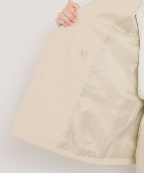 ITS'DEMO / イッツデモ テーラードジャケット | 【洗濯機OK／イージーケア】ツイルストレッチダブルジャケット | 詳細17