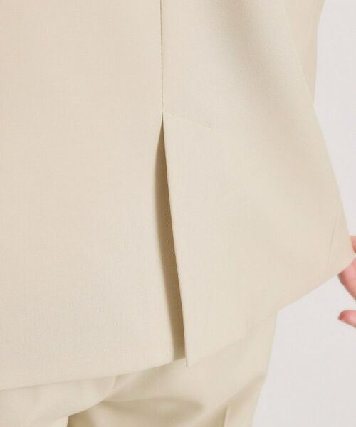 ITS'DEMO / イッツデモ テーラードジャケット | 【洗濯機OK／イージーケア】ツイルストレッチダブルジャケット | 詳細18