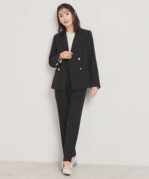 ITS'DEMO / イッツデモ テーラードジャケット | 【洗濯機OK／イージーケア】ツイルストレッチダブルジャケット | 詳細2