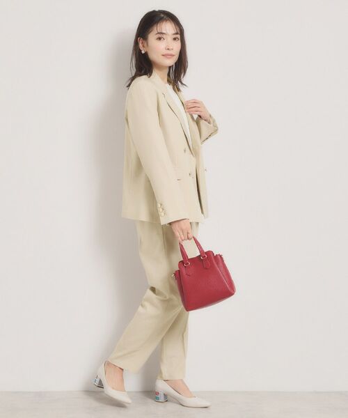 ITS'DEMO / イッツデモ テーラードジャケット | 【洗濯機OK／イージーケア】ツイルストレッチダブルジャケット | 詳細6