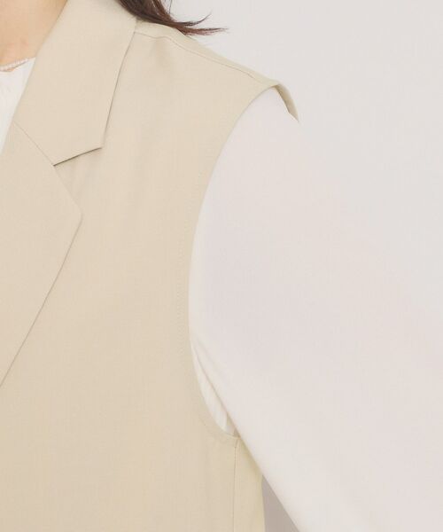 ITS'DEMO / イッツデモ ベスト | 【洗濯機OK／イージーケア】ツイルストレッチジレ | 詳細13