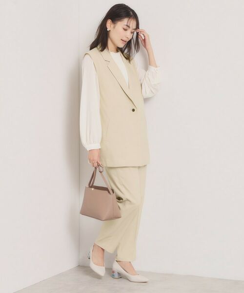 ITS'DEMO / イッツデモ ベスト | 【洗濯機OK／イージーケア】ツイルストレッチジレ | 詳細6